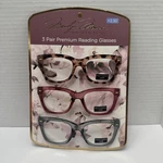 Marilyn Monroe 3-PACK Premium Reading Glasses Readers +2.50 New. Fixed Price $29.99.