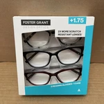 Design Optics By Foster Grant Fashion Cateye 811 Reading Glasses 3 Pk +1.75. Fixed Price $15.99.
