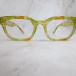 Peepers Eyeglasses Frame 06FBAA Women's Green/orange Tortoise Full Rim Square. Fixed Price $30.59.