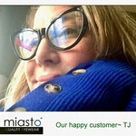 (2 Pairs) Miasto Big Cat Eye Computer READERS+3.00 Black (anti-blue Light). Fixed Price $29.95.