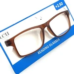 Icu Eyewear Reading Glasses +2.50 Magnification Brown Alameda Style. Fixed Price $14.00.