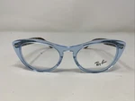 Ray-ban Italy Nina Rb 4314-V 8082 51-18-135 Blue Full Rim Eyeglasses Frame QZ41. Fixed Price $120.00.