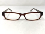 Foster Grant LO813 Anastacia Brn 52-17-138 Brown Full Rim Eyeglasses Frame VC01. Fixed Price $32.00.