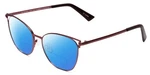 Book Club Dutiful Scammed Women Cateye Polarized Bi-focal Sunglasses In Red 55MM. Fixed Price $49.95.