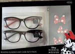 Disney Minnie Mouse Nib Reading Glasses Pack +2.00 Microfiber Cases Readers. Fixed Price $35.00.