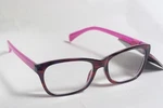 Women's +2.50 Foster Grant "jordana Prp" Rectangular Plastic Frame & Arm #230. Fixed Price $15.97.