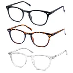 Hapjoys Reading Glasses Women Stylish Readers 4.0 Lightweight Frame Glass.... Fixed Price $21.11.