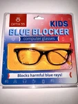 New Optix 55 Kids Blue Blocker Screen/computer Glasses With Case In Package. Fixed Price $9.99.