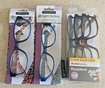 Foster Grant Sight Station +3.25 Glasses W/case Valve Pack Lot Of. Fixed Price $37.55.