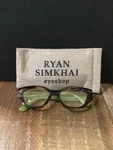 Ryan Simkhai Eyeshop Women Tortoise Green Reading Glasses +1.50 R-7046 Blb. Fixed Price $18.00.