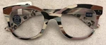 Peepers Blue Light Reading Glasses 0.00 Abstract Animal Oasis Focus New W/tag. Fixed Price $20.00.
