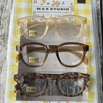 Max Studio 3 Pack Reading Glasses +1.50 Cream Brown Tort Amber Readers Newinbox. Fixed Price $39.99.