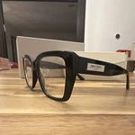 Jimmy Choo Black Square Full Rim Plastic Eyeglasses Women Designer With Case. Fixed Price $110.00.
