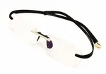 Rimless Lightweight Rectangle Memory Flex Frame Clear Lens Eye Glasses Optical. Fixed Price $14.95.