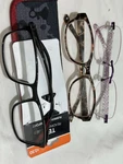 3 - 2.50 Brown Pink Glasses Tech Essentials Scratched Foster Grant Ez Readers. Fixed Price $11.11.