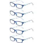 Kerecsen Reading Glasses 5 Pairs Fashion Ladies Readers Spring Hinge With. Fixed Price $13.95.