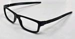 New Oakley Currency OX8026-0154 Satin Black Eyeglasses Frames 54-17-133MM Nwt. Fixed Price $100.00.