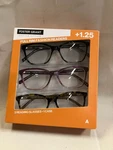 Foster Grant Full Rim Fashion Reading Glasses 3 Pack +1.25. 1408215. Fixed Price $12.95.