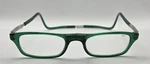 Authentic Clic Green Crystal Magnetic Reading Glasses Frame Only. Fixed Price $18.94.
