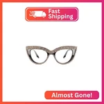 Fuprecious Cat Eye Reading Glasses Bling Rhinestone Magnified Blue Light Blockin. Fixed Price $19.68.