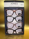 Jones New York Designer Reading +3.00 4 Pair Eyeglasses Free. Fixed Price $34.44.