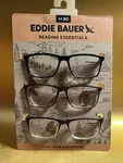 New Eddie Bauer Designer Reading Glasses 3 Pack Card Readers +1.50. Fixed Price $29.99.