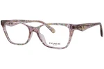 Coach HC6248U 5894 Eyeglasses Women's Transparent Floral Field Full Rim 52MM. Fixed Price $109.95.