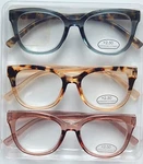 Adrienne Vittadini 3 Pack Premium Reading Glasses Multi Readers +1.50+2.00+2.50. Fixed Price $29.99.