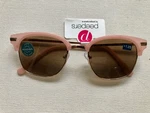 New Peepers Wayfarer Pink Sun Reading Glasses + 1.25. Fixed Price $19.99.