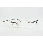 I.line Unisex Brown Rimless Oval I.357 60MM One Size. Fixed Price $39.99.