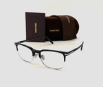 Tom Ford FT5699-B 005 Black Crystal / Clear Blue Block 53MM Eyeglasses TF5699. Fixed Price $158.45.