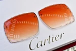 Cartier Whiskey Gradient Diamond Cut Lenses CT0287O CT0464O CT0439S Sunglasses. Fixed Price $249.99.