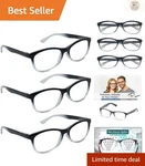 Lightweight Dial Vision Readers With Anti-reflective Coating Full-rim Unisex. Fixed Price $30.59.