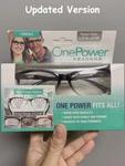 One Power Auto Focus Presbyopi Reading Glasses Readers Adjustable 0.5-2.5 Unisex. Fixed Price $11.99.