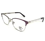 Jimmy Crystal Eyeglasses Frames Alicante Lilac Purple Silver Swarovski 52-17-135. Fixed Price $99.95.