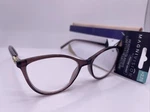 Foster Grant Magnivision Lavender/gold +2.75 Spring Hinges $26 Leather Case New. Fixed Price $12.99.