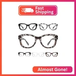 Gaoye 6 Pack Oversized Reading Glasses For Women Stylish Blue Light Blocking Ant. Fixed Price $14.20.