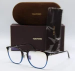 New Tom Ford Tf 5700-B 055 Black Blue Authentic Frames Eyeglasses 54-20. Fixed Price $170.00.