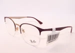 New Ray-ban RB6422 3007 Burgundy Gold Authentic Designer Eyeglasses 49-19. Fixed Price $129.50.