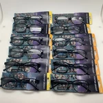 "12 Pair" DZ35 Foster Grant Misha Blue +2.00 Reading Glasses Readers. Fixed Price $38.88.