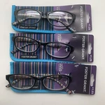 "3 Pair" Foster Grant Brianna + 1.25 Reading Glasses Crystal Vision. Fixed Price $24.95.