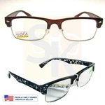 Readers Half-rim Retro Mens +1.25 +3.00 Reading Glasses Moxie Nwt Top Quality. Fixed Price $13.99.