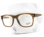Ray-ban Eyeglasses Rb 7228 8198 Polished Crystal Brown 53MM With Case. Fixed Price $109.50.