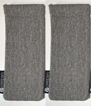(2) Peepers Tweed Squeeze Spring Shut No Scratch Reading Glasses Soft Case Pouch. Fixed Price $12.95.