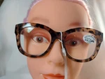 Nib +3.00 Ryan Simkhai Thick Oversized Tortoise Reading Glasses Readers R-9011. Fixed Price $30.00.