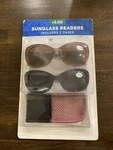 Sunglass Readers Includes Cases +2.0 - & Pink Black M88A. Fixed Price $12.99.