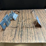 1 Pair Of Universal Thread Blue Light Filtering Glasses Computer/mobile Adult. Fixed Price $7.50.