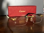 Cartier CT0411O White Buffalo Horn. Fixed Price $3500.00.