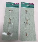 Clearvue Readers Tortoise Frameless +1.50 Lot Of 2. Fixed Price $5.49.