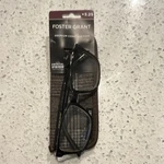 Foster Grant Cyrus Tor +3.25 Crystal Vision Reading Black Eyeglasses. Fixed Price $20.00.
